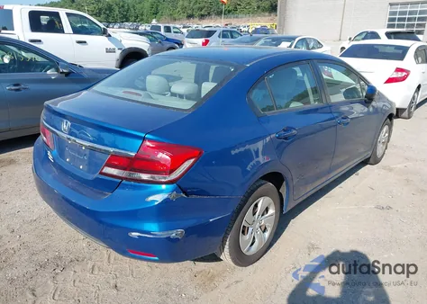 2014 Honda Civic Lx from USA, damaged, VIN 2HGFB2F56EH551413